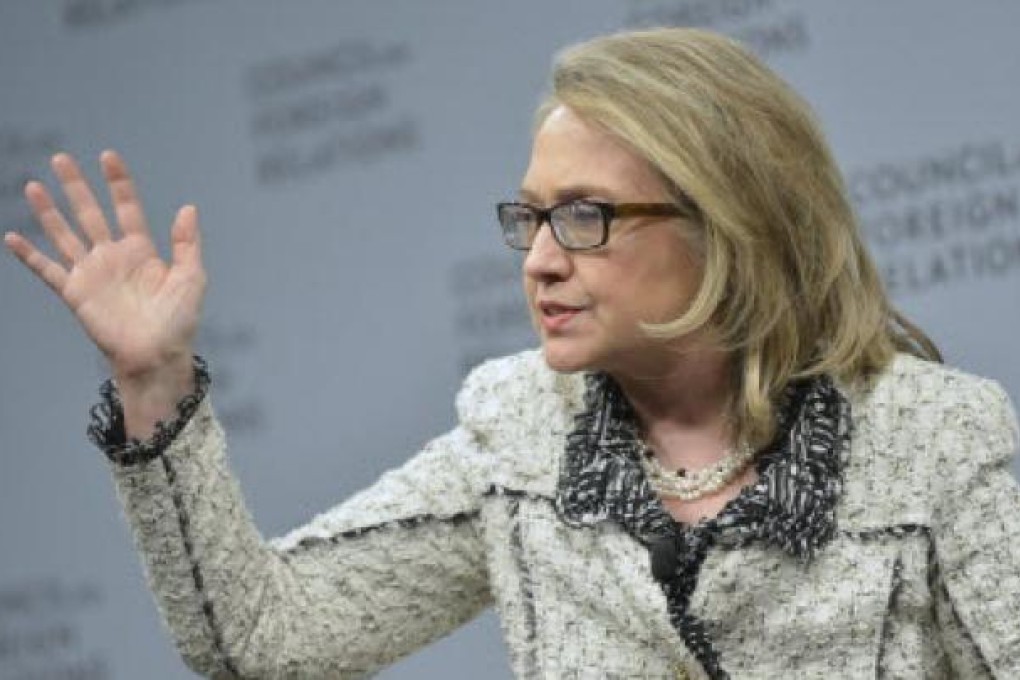 Outgoing US Secretary of State Hillary Clinton. Photo: Xinhua