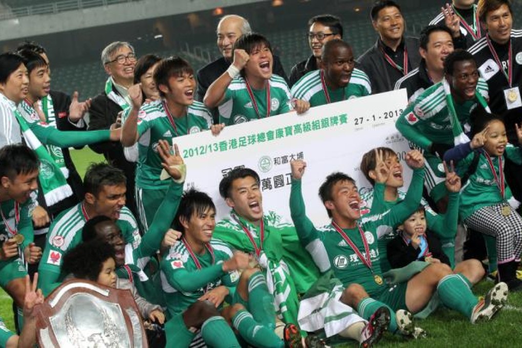Wofoo Tai Po won the Senior Shield. Photo: K. Y. Cheng