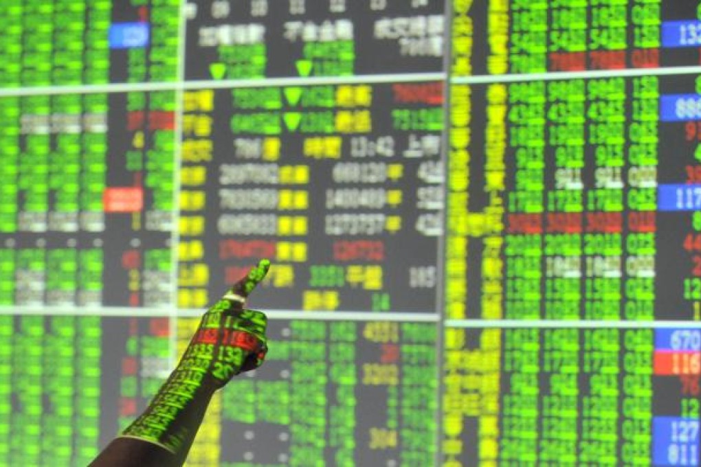 Separate purchasing managers index figures released for China on Friday have sent conflicting signals to the market. The official data pointed to a moderate slowdown, but a figure submitted by HSBC put the PMI at a more than two-year high. Photo: AFP