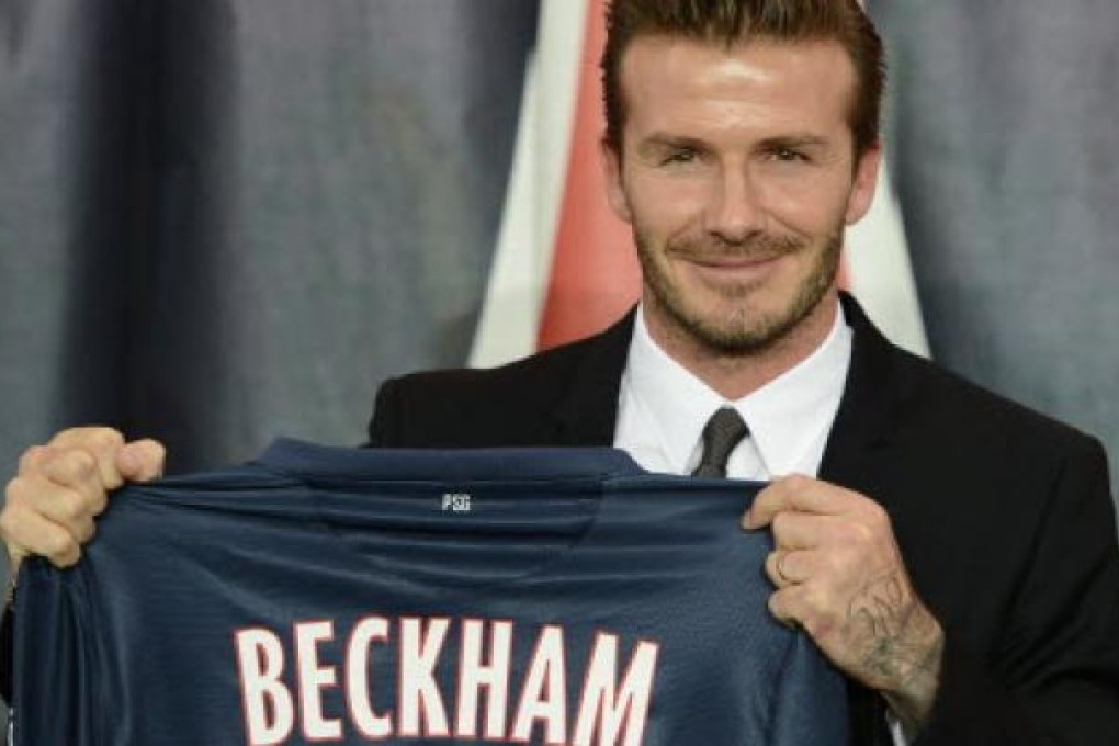 David Beckham. Photo: AFP