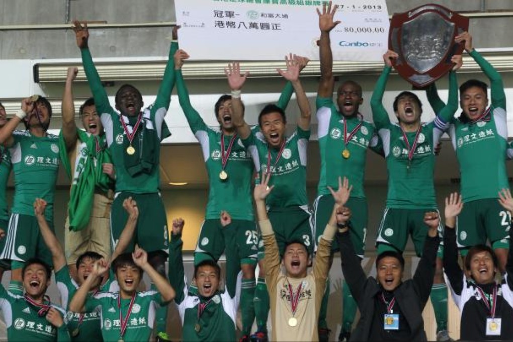 Senior Shield champions Wofoo Tai Po also threatened to quit next season due to financial pressure. Photo: K. Y. Cheng
