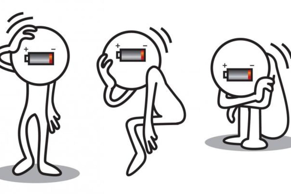 An estimated that 10.7 per cent of Hong Kong adults experience chronic fatigue syndrome. Illustration: Henry Wong