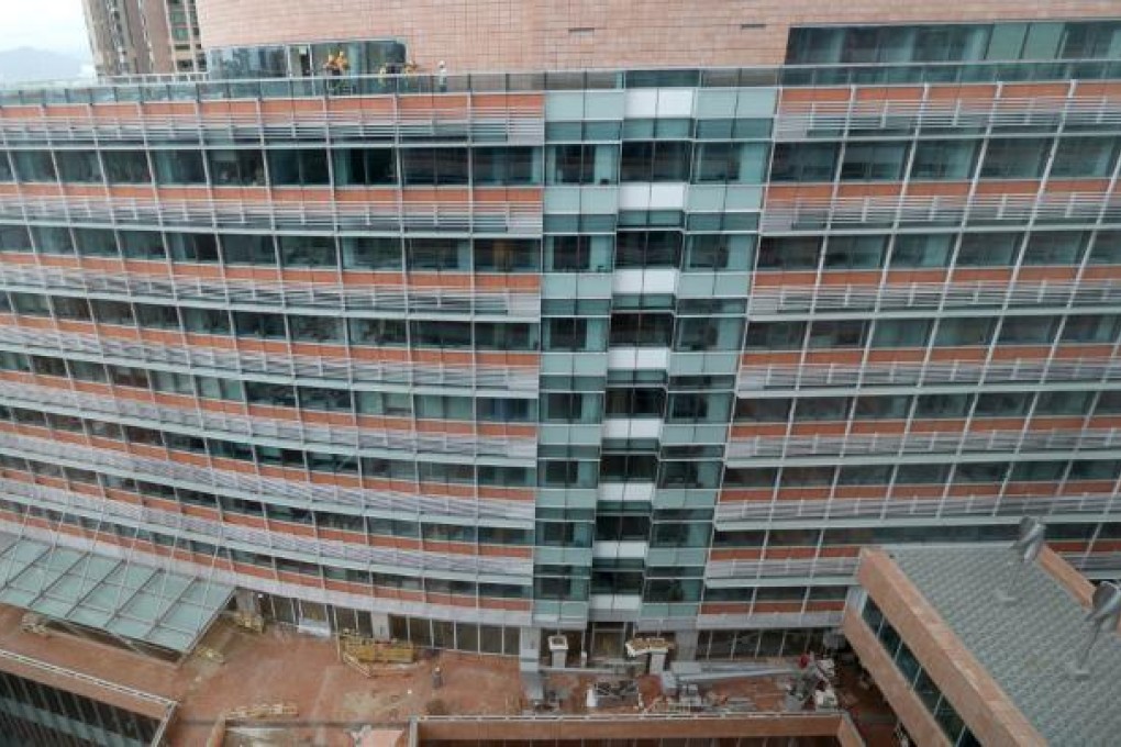 HKU relocated three service reservoirs into underground caverns, and used the space freed up from the relocation to construct three new buildings for the Centennial Campus. Photo: Sam Tsang