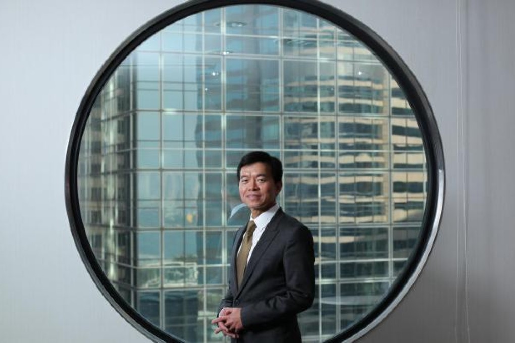 DTZ Hong Kong managing director Alva To Yu-hung, who is one of the best-known analysts in the local property industry. Photo: Nora Tam