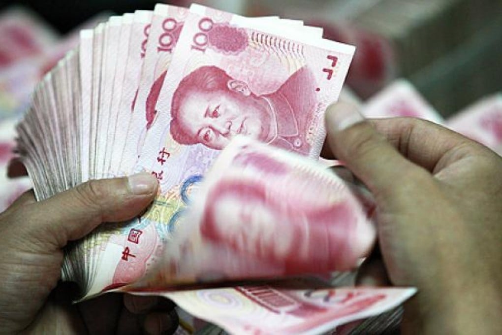 Taiwanese banks will start allowing customers to open Chinese yuan accounts and remit funds to the mainland from Wednesday. Photo: AFP