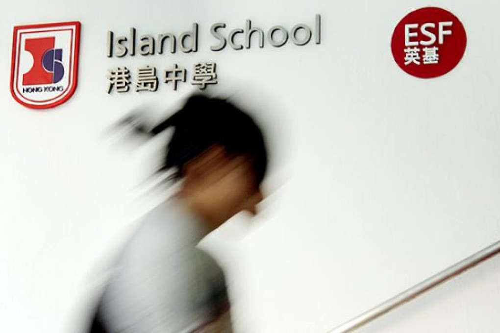 ESF's Island School on Borret Road, Mid-Levels. Photo: KY Cheng