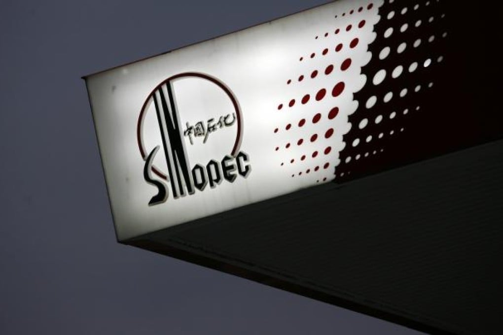 Sinopec said the proceeds from the sale would be used "for general corporate purposes". Photo: Reuters