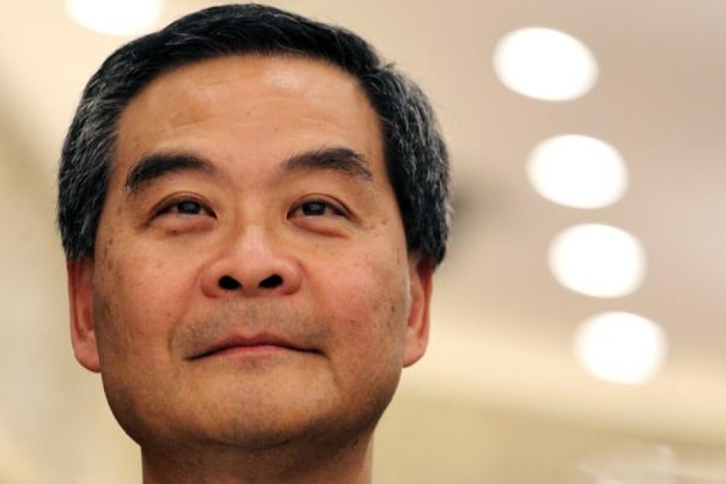 Chief Executive Leung Chun-ying. Photo: Felix Wong