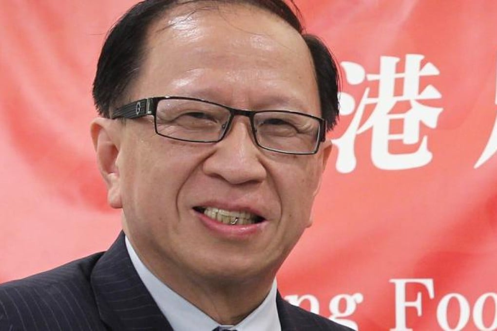 The Hong Kong Football Association (HKFA) vice-chairman Pui Kwan-kay. Photo: Edward Wong