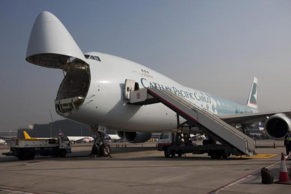 Cathay Pacific is seeking to upgrade its cargo. Photo: Bloomberg