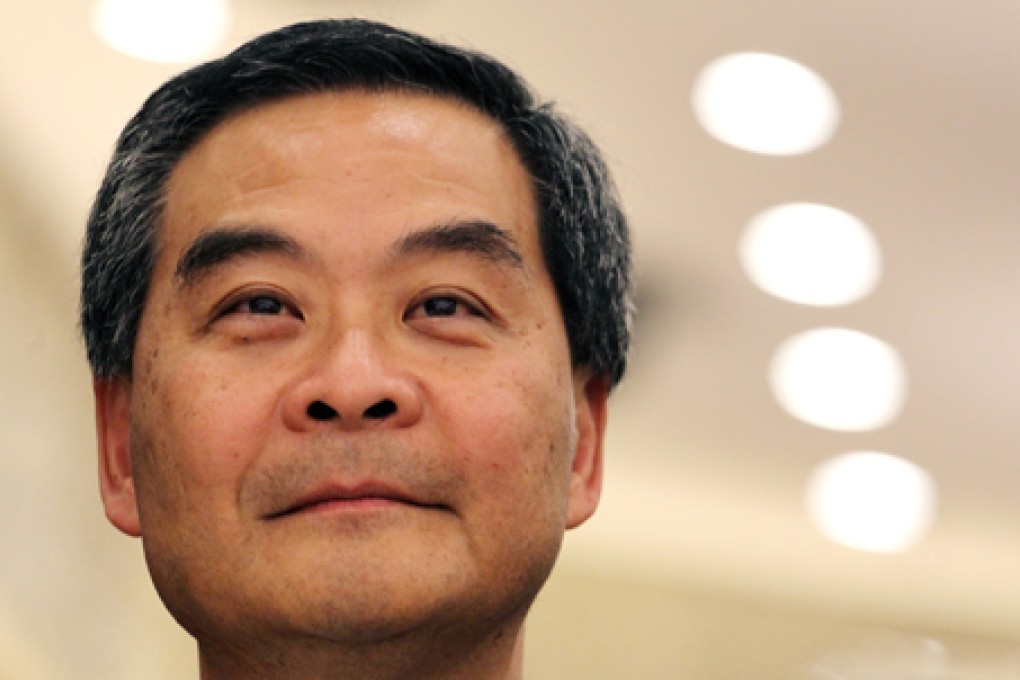 The Hong Kong Economic Journal says it will not retract an article that Chief Executive Leung Chun-ying says accuses him of having links to triads. Photo: Felix Wong