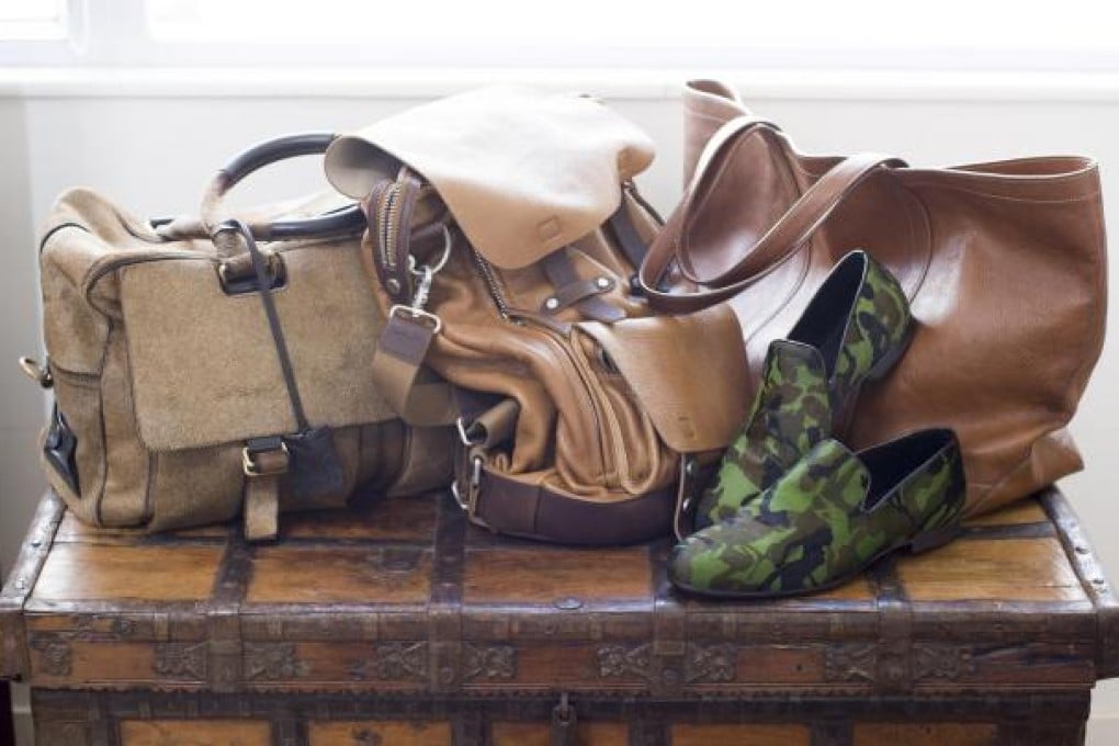 Anton-Serrano spends much of his time surrounded by fashion, and likes to keep his clothes and accessories in good condition. Photos: Carmen Chan