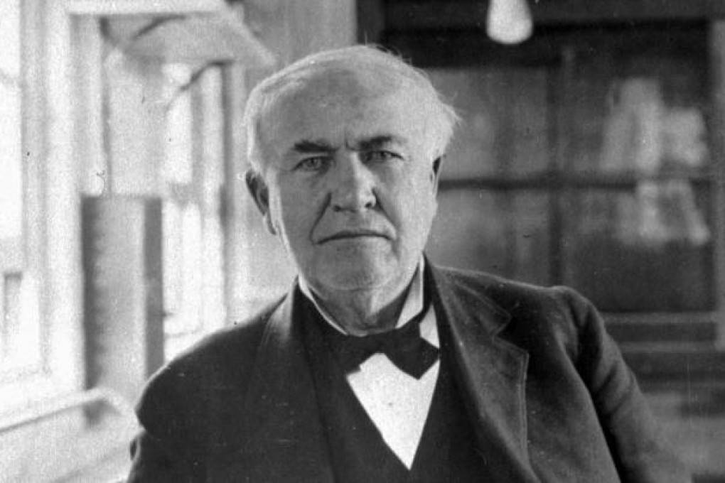 Thomas Alva Edison developed the world’s first light bulb. Photo: AP