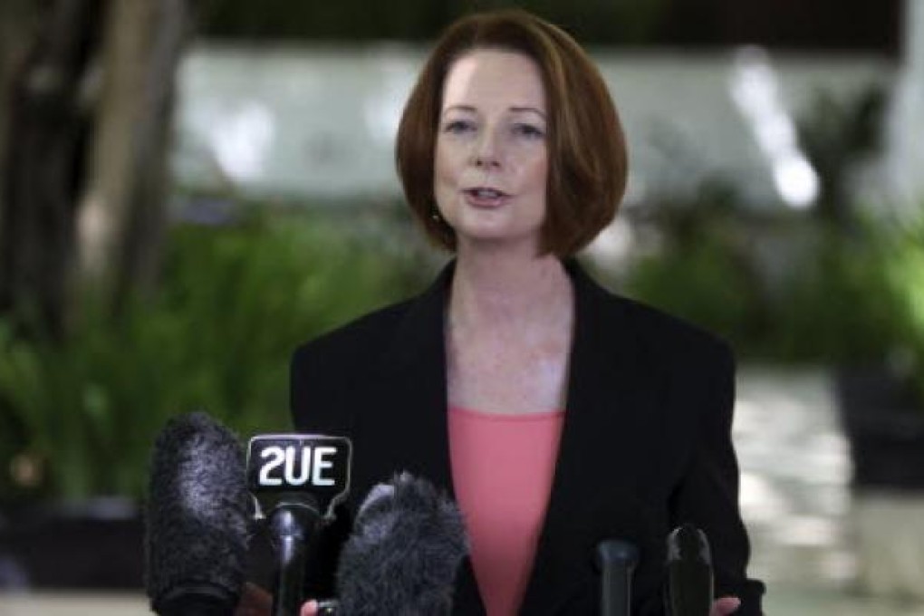 Australian Prime Minister Julia Gillard. Photo: AP
