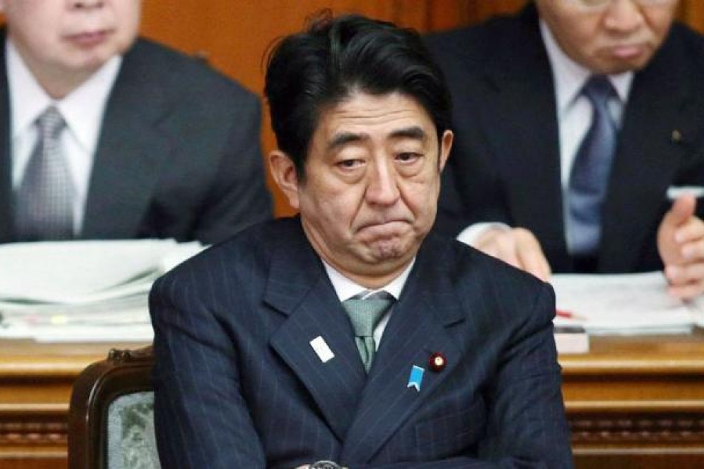 Shinzo Abe warned events could get out of hand. Photo: AFP