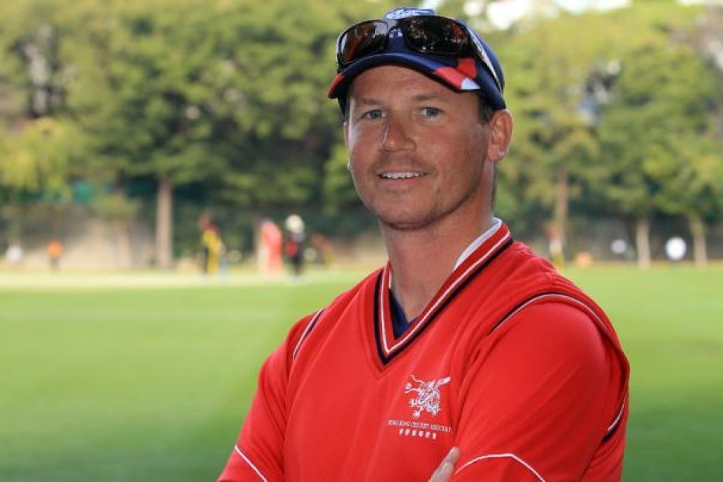 Hong Kong coach Charlie Burke. Photo: May Tse