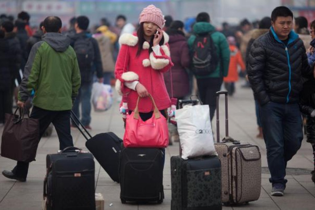 China has a billion mobile phone users and is expected to overtake the US in a decade in spending on digital advertising. Photo: AFP