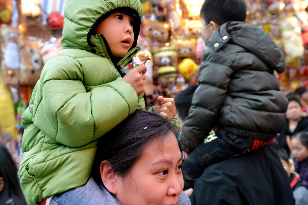 Visitors to the Victoria Park fair had to wrap up yesterday.