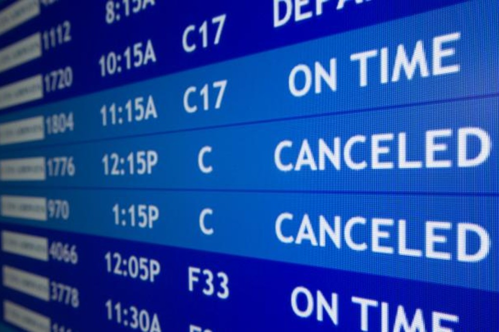 Thousands of flights going to and from New York have been cancelled as the United States’ northeast braces for a snowstorm. Photo: AP