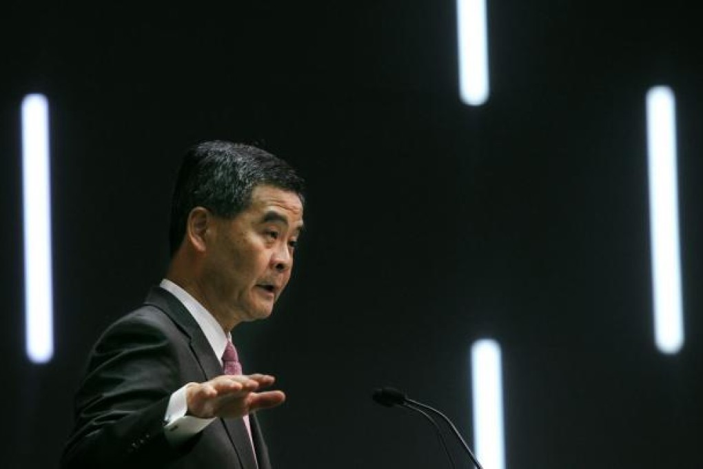 Chief Executive Leung Chun-ying