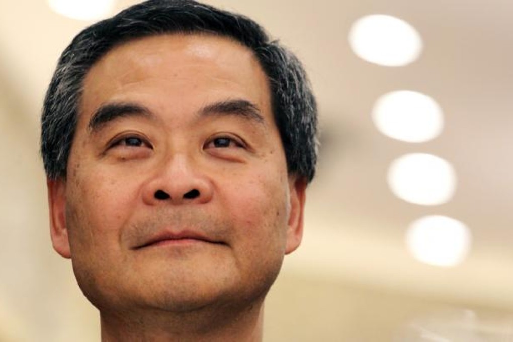 Chief Executive Leung Chun-ying. Photo: Felix Wong