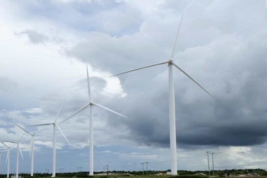 Critics say the US drive to develop wind power is hard to understand, given its huge reserves of coal, petroleum and natural gas. Photo: Reuters