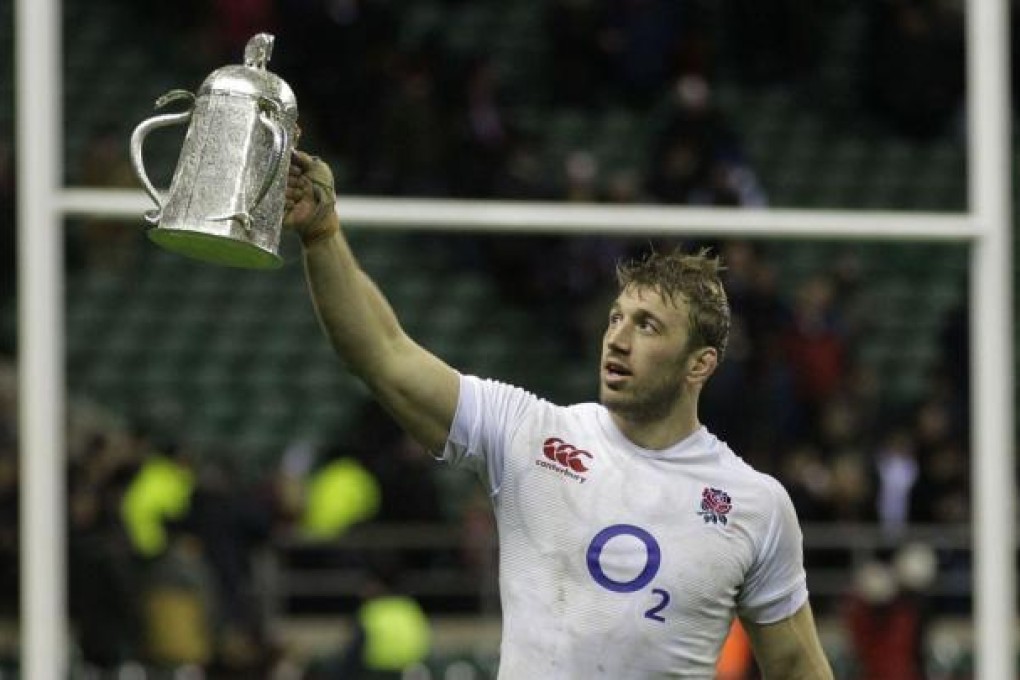 England's captain Chris Robshaw. Photo: AP