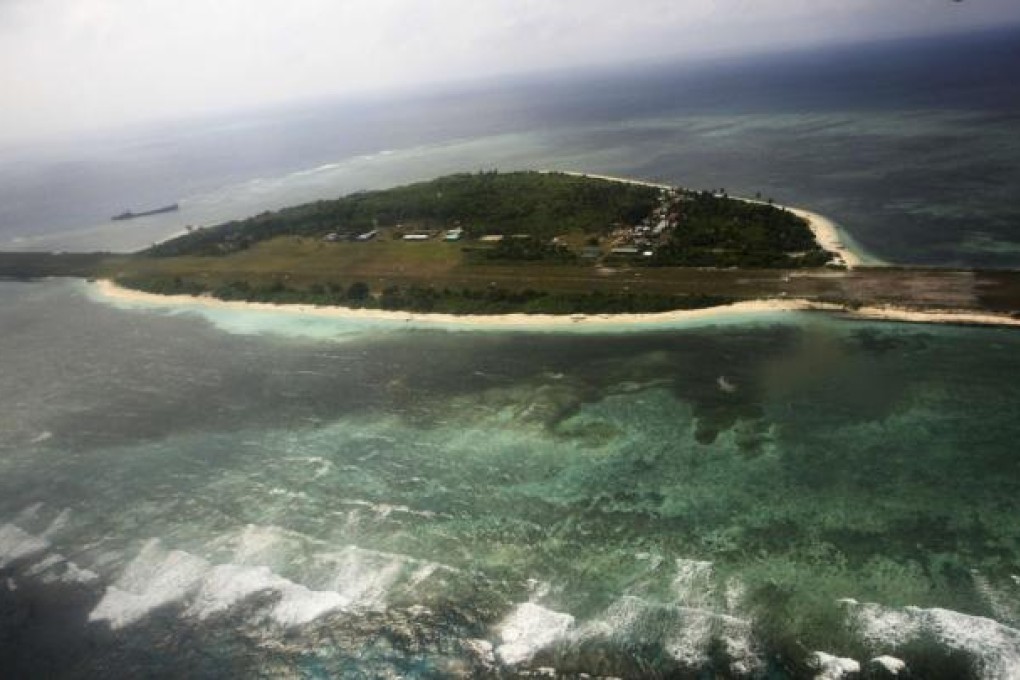 The Pagasa Island in the Spratlys, known as the Nansha Islands in China. Photo: Reuters