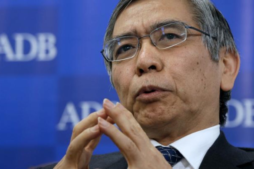 Haruhiko Kuroda, president of the Asian Development Bank (ADB). Photo: Bloomberg