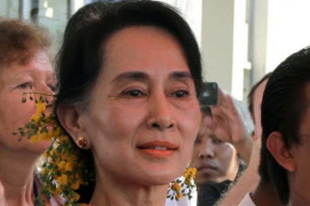 Myanmar opposition leader Aung San Suu Kyi. Photo: AP