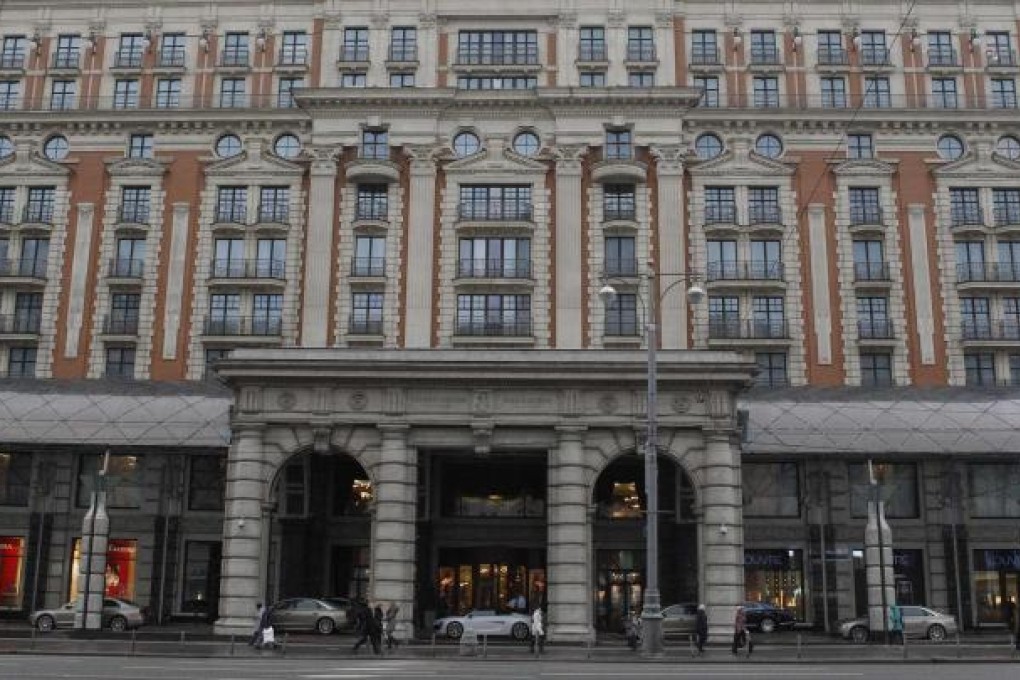 The luxury Ritz-Carlton hotel in central Moscow awaits the arrival of G20 policymakers this weekend. Photo: Reuters