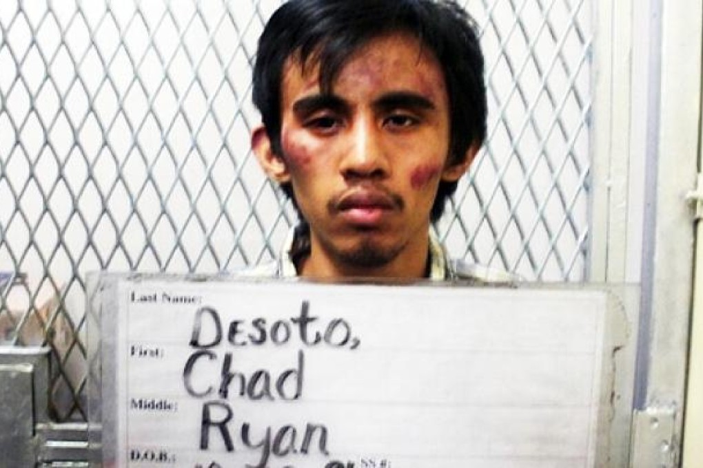Chad Ryan Desoto, 21, was charged in the attack. Photo: AFP