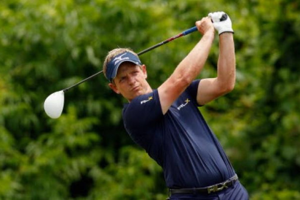 Luke Donald of England. Photo: AFP