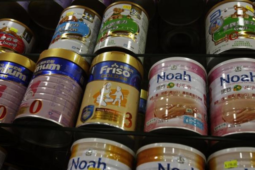 Baby formula manufacturers may face advertising controls. Photo: Reuters