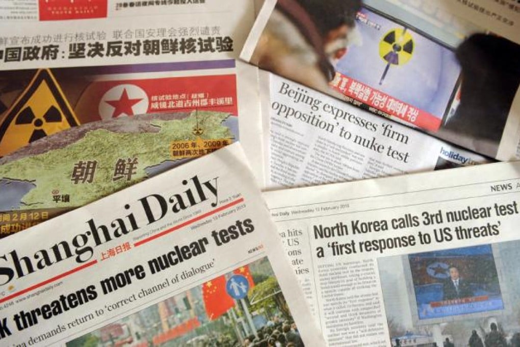 Chinese social media users berated authorities for their relatively mild response to North Korea's widely condemned nuclear test, likening Pyongyang to a "crazy dog" that had humiliated Beijing. Photo: AFP