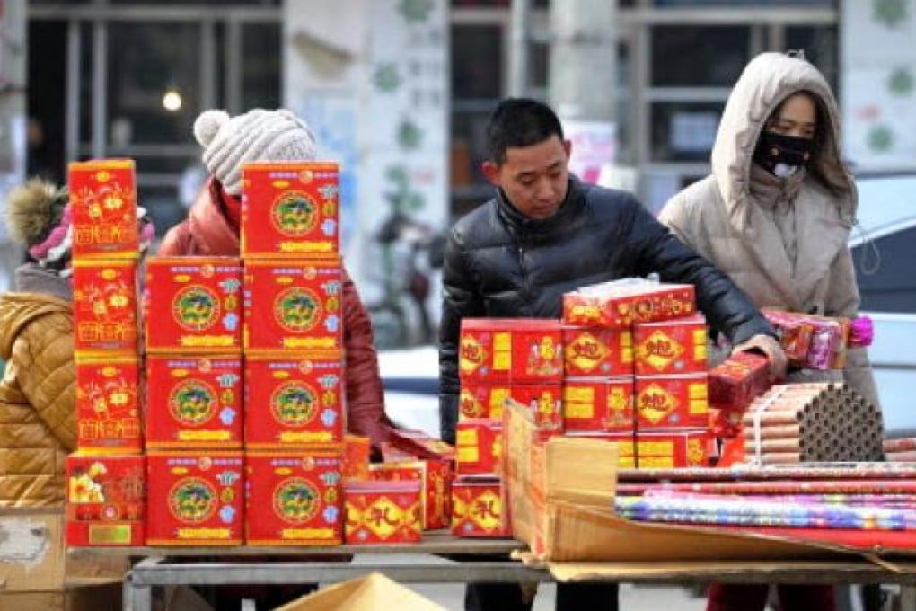 Mailand shoppers in northeast Liaoning province. China said retail sales jumped nearly 15 per cent year on-year during the Lunar New Year holiday. Photo: AFP