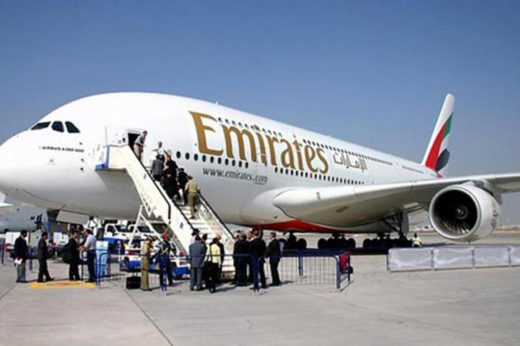 An Emirates Airbus 380. Photo: SMP