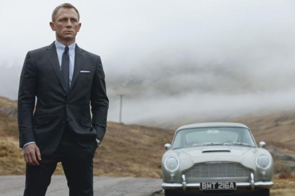 Aston Martin cars have featured in more than half a dozen of the popular James Bond spy films. Photo: SCMP