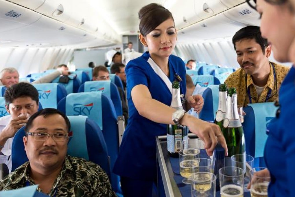 Medics tell flatulent fliers: don't hold it back. Photo: AP