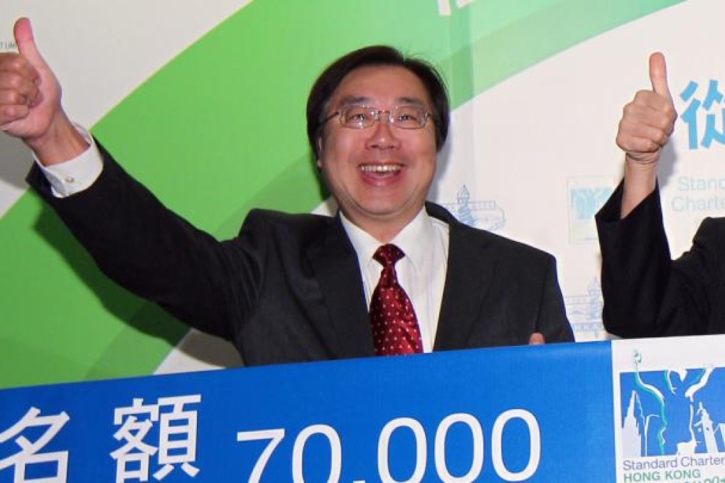 Kwan Kee, chairman of the Hong Kong Amateur Athletic Association. Photo: Dickson Lee