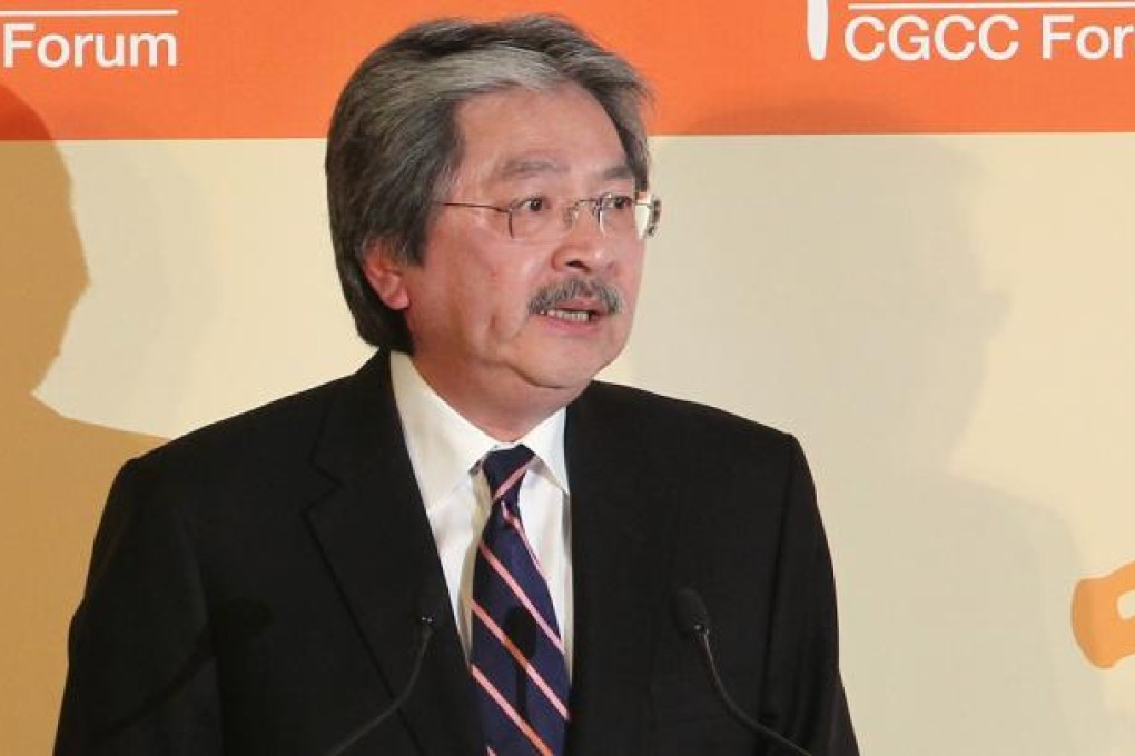 Financial Secretary John Tsang Chun-wah. Photo: May Tse