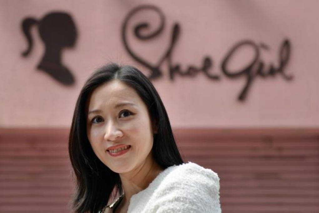 Jennifer Cheung is devastated she has had to shut up shop in coveted Causeway Bay because of soaring rent. She hopes to survive by moving online. Photo: Thomas Yau