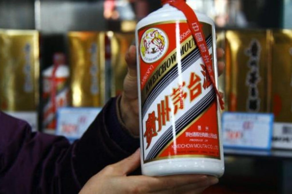 The price of Kweichow Moutai's baijiu jumped 20 per cent last year. Photo: Imaginechina/Corbis