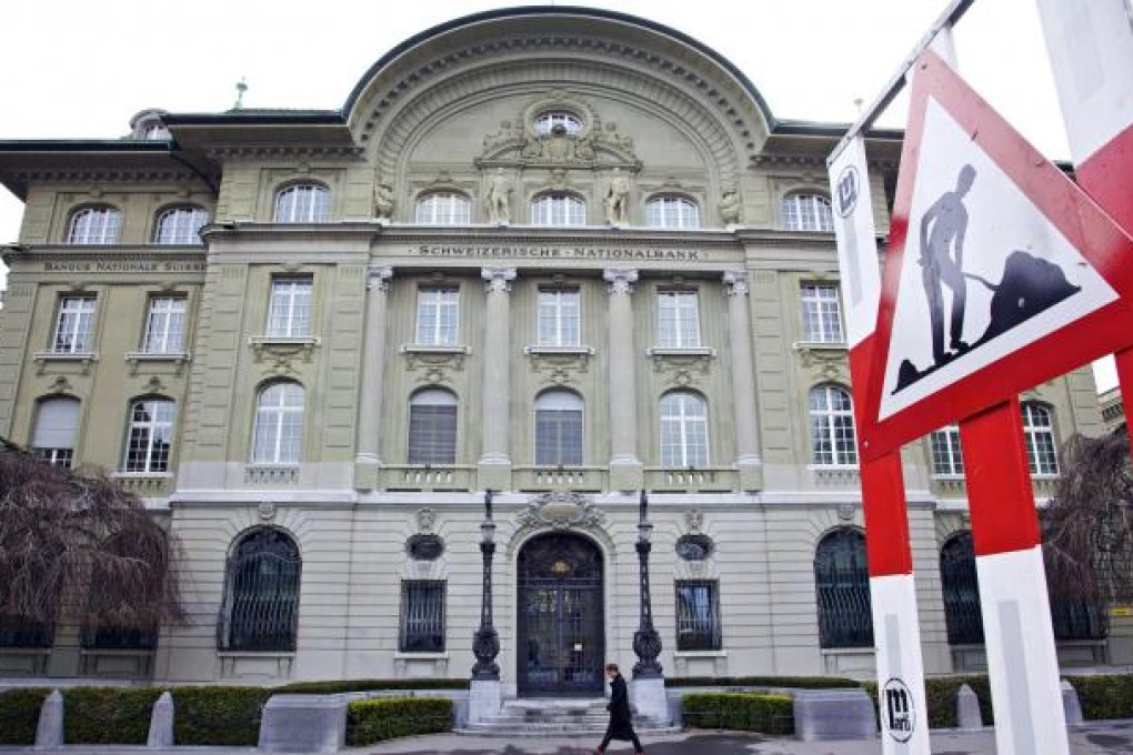 The Swiss National Bank has imposed higher capital buffers on the nation's banks. Photo: Bloomberg