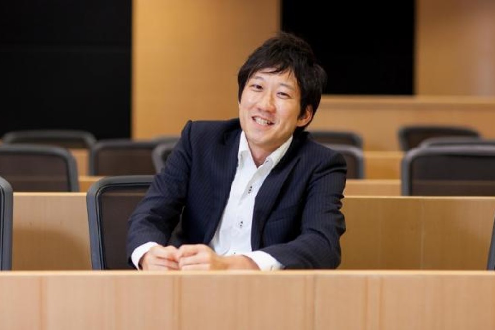 Shuhei Aoki hopes his HKU MBA will help him build a network to crack the city’s financial services industry. Photo: Paul Wong