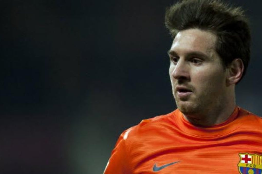 FC Barcelona's Lionel Messi. Photo: AP