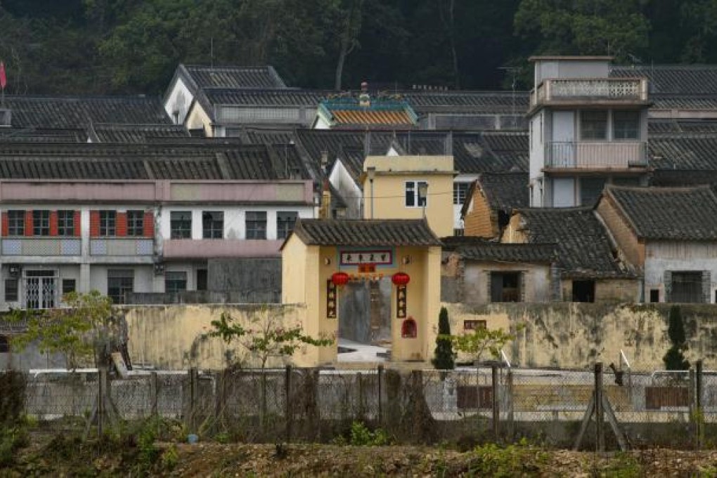 A village in Sha Tau Kok. Photo: SCMP