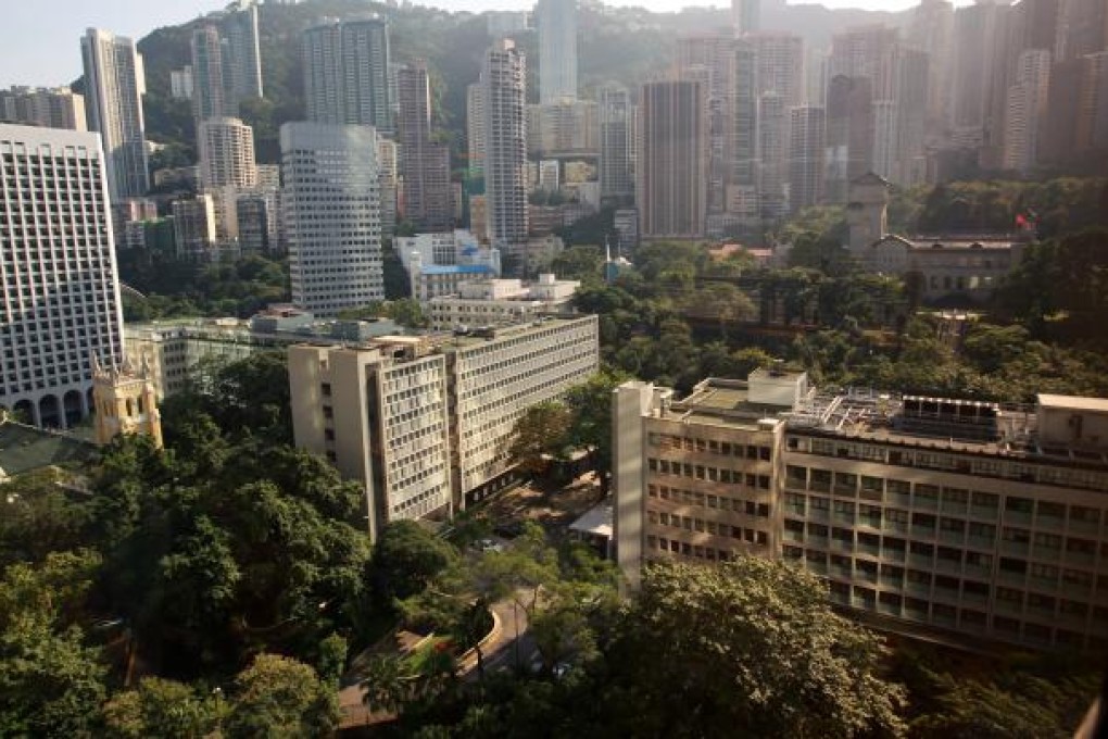 General view of the former Central Government Offices (CGO) in Central. Photo: Felix Wong