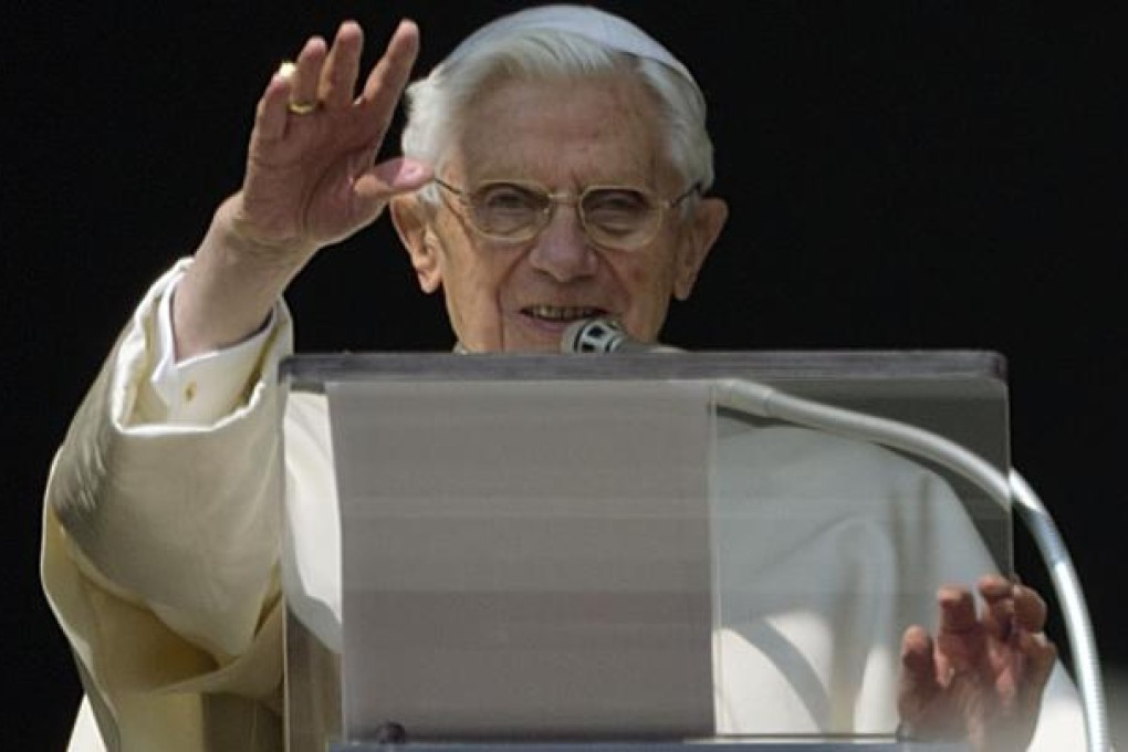 Pope Benedict. Photo: AP