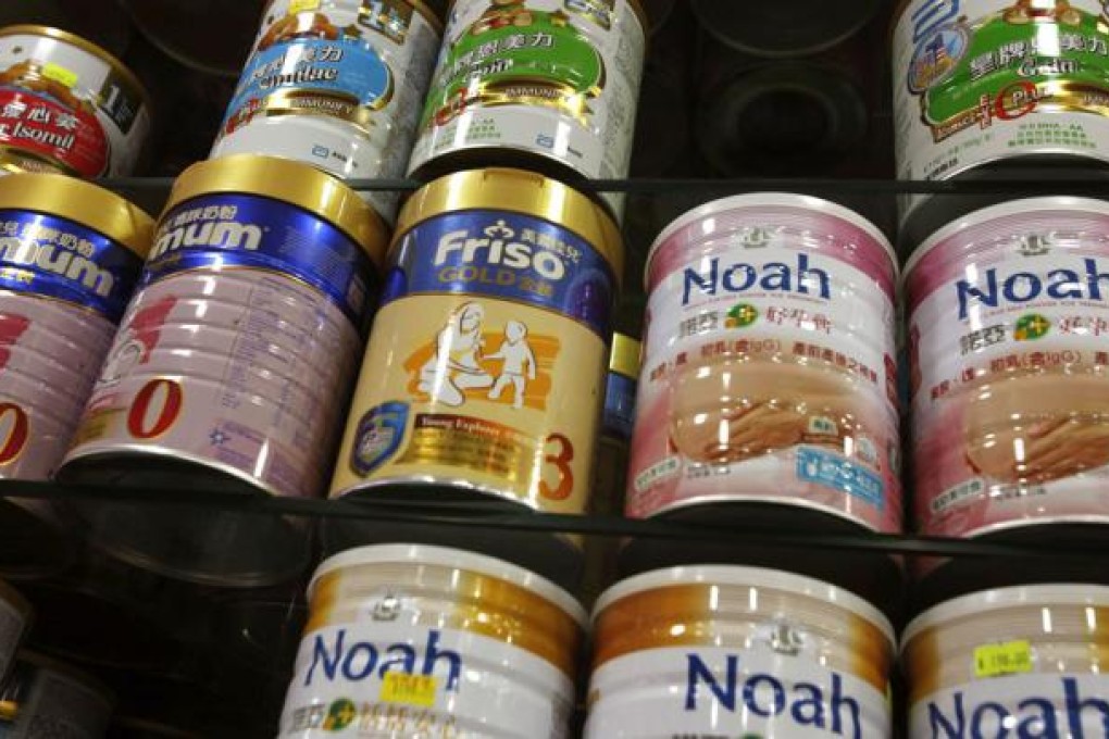 The hotline to help Hong Kong mothers get baby formula received over 5,000 calls. Photo: Reuters